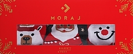 Fragrances, Perfumes, Cosmetics Women's Socks, 3 pairs, Christmas - Moraj