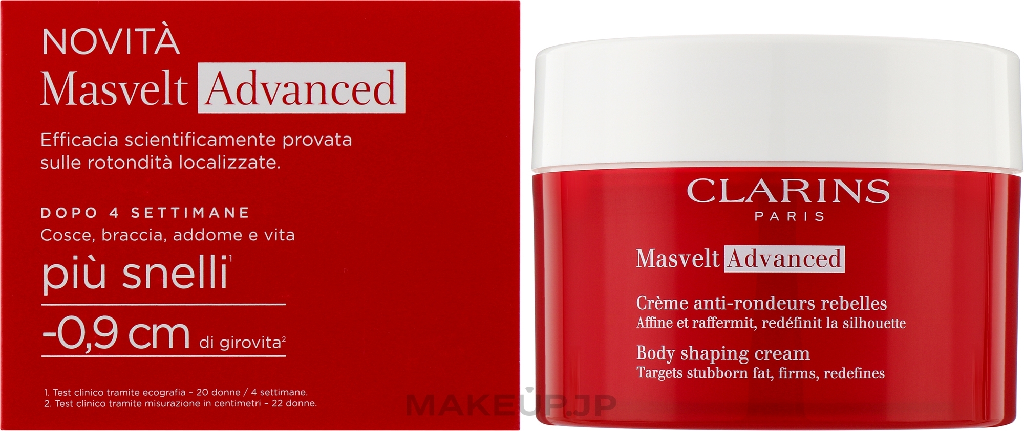 Slimming Cream - Clarins Masvelt Advanced Body Shaping Cream — photo 200 ml