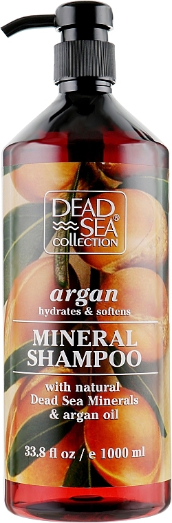 Dead Sea Minerals & Argan Oil Shampoo - Dead Sea Collection Argan Mineral Shampoo — photo N4