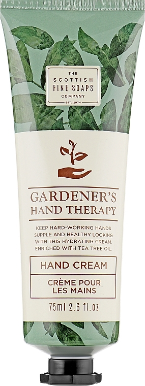 Hand & Nail Cream - Scottish Fine Soaps Gardeners Therapy — photo N5