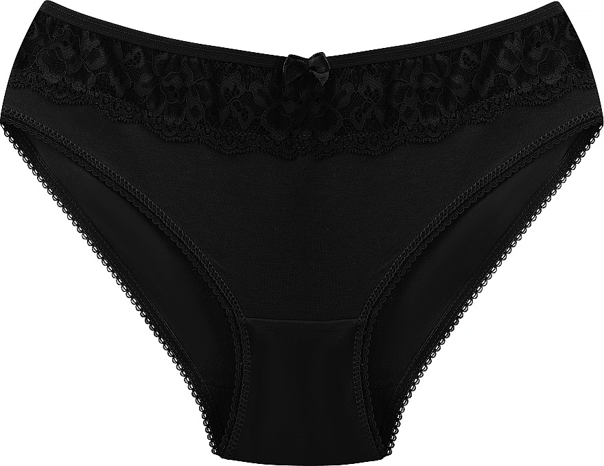 Lace Panties BDM401-037, black - Moraj — photo N1