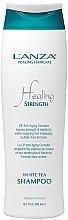 Nourishing Shampoo for Long & Weak Hair - L'ANZA Healing Strength White Tea Shampoo — photo N2