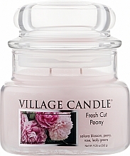 Scented Candle in Jar 'Fresh Peony' - Village Candle Fresh Cut Peony — photo N1