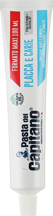 Anti Caries & Plaque Toothpaste - Pasta Del Capitano Toothpaste — photo N1