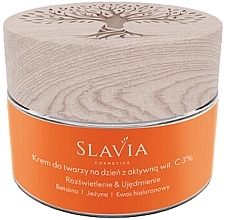 Fragrances, Perfumes, Cosmetics 3% Active Vitamin C Face Cream - Slavia Cosmetics