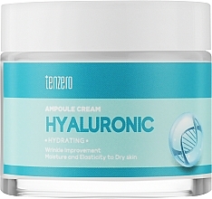 Fragrances, Perfumes, Cosmetics Ampoule Face Cream with Hyaluronic Acid - Tenzero Hydrating Hyaluronic Acid Ampoule Cream