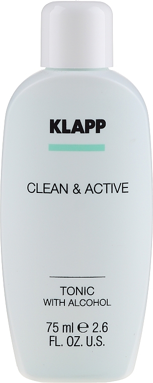 Face Tonic - Klapp Clean & Active Tonic with Alcohol — photo N3