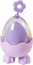 Beauty Blender in a container, purple - Topp valg — photo N1