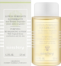 Face Lotion - Sisley Purifying Re-balancing Lotion With Tropical Resins — photo N2