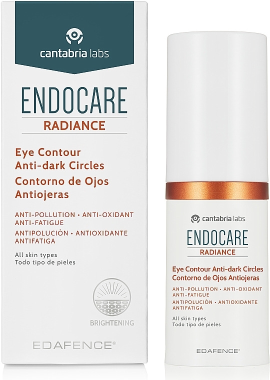 Antioxidant Anti-Dark Circles Cream - Cantabria Labs Endocare Radiance Eye Contour Anti-Dark Circles — photo N1