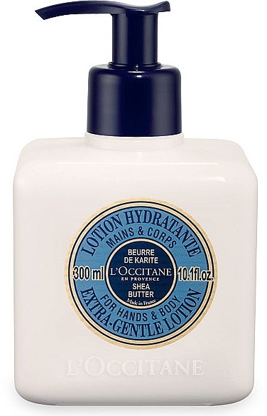 Hand & Body Moisturising Lotion "Shea" - L'occitane Shea Butter Extra-Gentle Lotion for Hands & Body — photo N3
