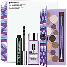 Fragrances, Perfumes, Cosmetics Set - Clinique Au Naturel Eyes (sh/palette/17.3g + mascara/7ml + remover/50ml)