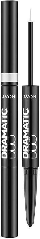 2-in-1 Pencil & Liquid Eyeliner - Avon Dramatic Duo 2 In 1 Pencil And Liquid Eyeliner — photo N1