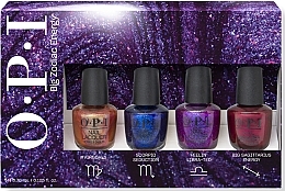 Fragrances, Perfumes, Cosmetics Set - O.P.I Big Zodiac Energy Nail Lacquer Mini Kit (nail/lacquer/4x3,75ml)