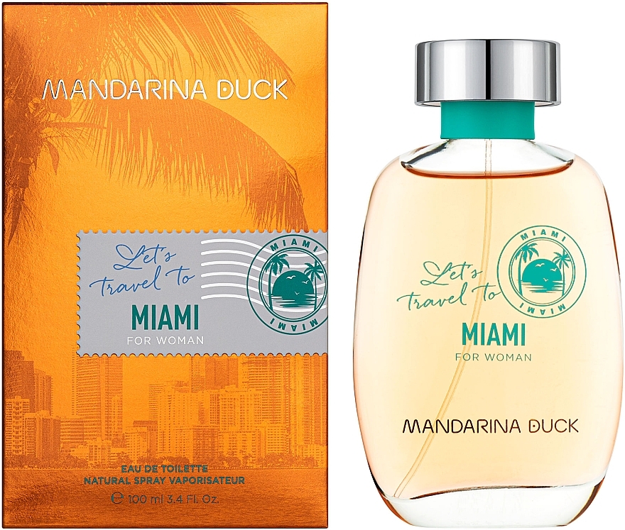 Mandarina Duck Let's Travel To Miami For Woman - Eau de Toilette — photo N2