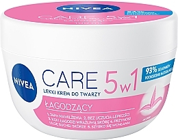 Fragrances, Perfumes, Cosmetics Soothing Cream for Dry Skin - NIVEA Care Light Soothing Cream