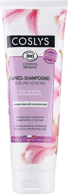 Organic Lily & Keratin Conditioner - Coslys Sublime Keratine Conditioner — photo N1