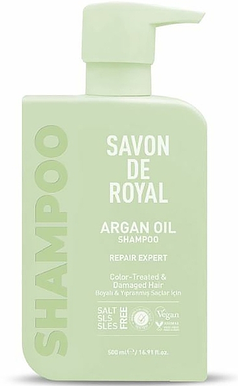 Savon De Royal Miracle Pastel Shampoo  - Argan Oil Shampoo — photo N1