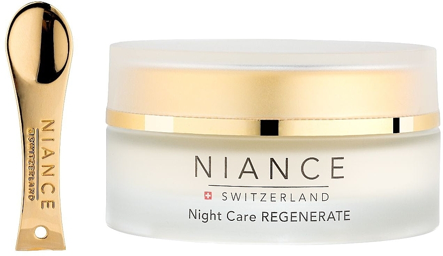 Anti-Aging Repairing Night Face Cream - Niance Night Care Regenerate Anti-Aging Night Cream — photo N7