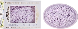 Fragrances, Perfumes, Cosmetics Natural Soap "Wisteria" - Saponificio Artigianale Fiorentino Botticelli Wisteria Soap