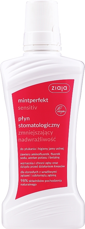 Mouthwash - Ziaja Mintperfect Sensitiv — photo N1