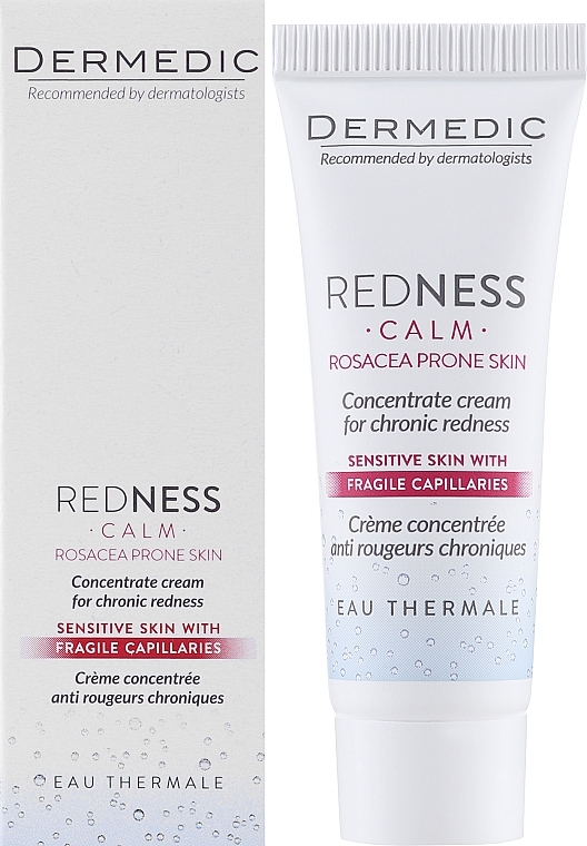 GIFT! Concentrated Cream for Rosacea-Prone Skin - Dermedic Redness Calm Concentrate Cream For Chronic Redness — photo N1