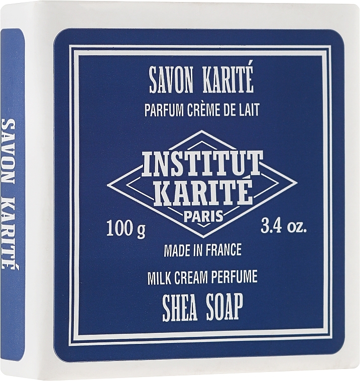 Soap "Milk Cream" - Institut Karite Milk Cream Shea Soap — photo N1