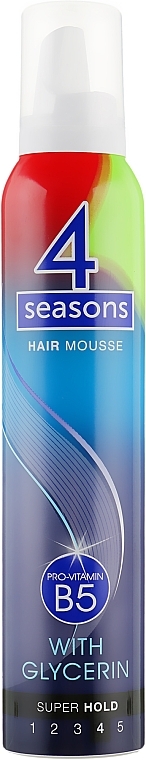 Super Strong Hold Hair Foam - 4 Seasons — photo N1