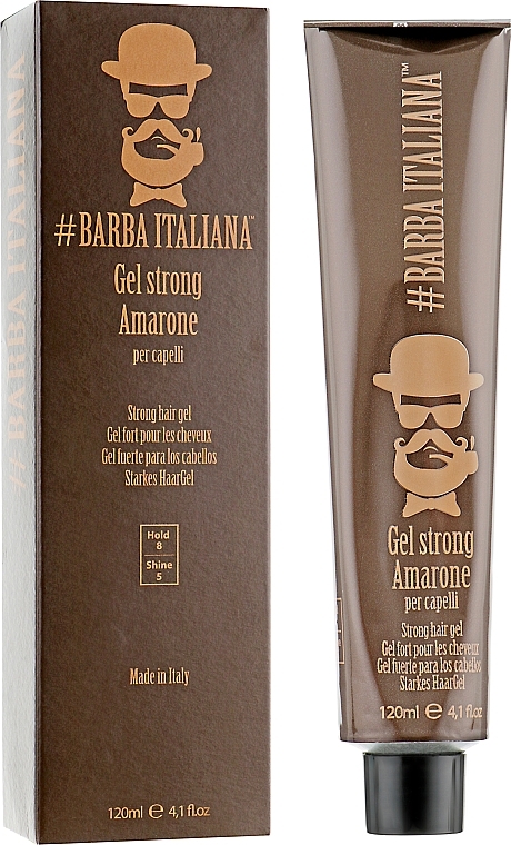 Strong-hold Gel - Barba Italiana Gel Strong Amarone — photo N1