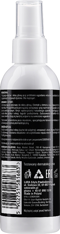 Anti Hair Loss Lotion - Seboradin Men Hair Lotion — photo N2