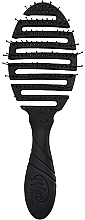 Quick Hair Dryer Brush, black - Wet Brush Pro Flex Dry Black — photo N1