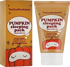 Fragrances, Perfumes, Cosmetics Pumpkin Night Mask - Too Cool For School Pumpkin Sleeping Pack