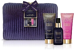 Fragrances, Perfumes, Cosmetics Set - Baylis & Harding Mulberry Fizz Wash Bag Set (sh/cr/100ml + b/mist/100ml + lot/100ml + bag/1pcs)