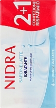 Fragrances, Perfumes, Cosmetics Hand Cream Soap with Milk Proteins - Nidra Moisturizing Milk Hand Soap With Milk Proteins