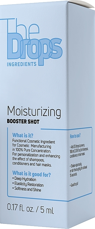 Hair Moisturizing Complex - Pharma Group Laboratories The Drops Moisturising Booster Shot — photo N2