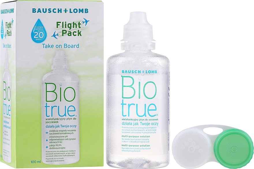 Contact Lens Solution - Bausch & Lomb BioTrue Multipurpose Solution — photo N2