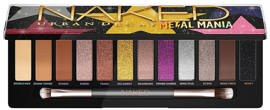 アイシャドウパレット - Urban Decay Naked Metal Mania Eyeshadow Palette — photo N1