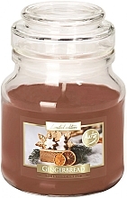 Scented Candle in Jar 'Gingerbread' - Bispol Scented Candle Gingerbread — photo N1