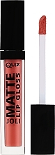 Fragrances, Perfumes, Cosmetics Matte Lip Gloss - Quiz Cosmetics Joli Color Matte Lipgloss