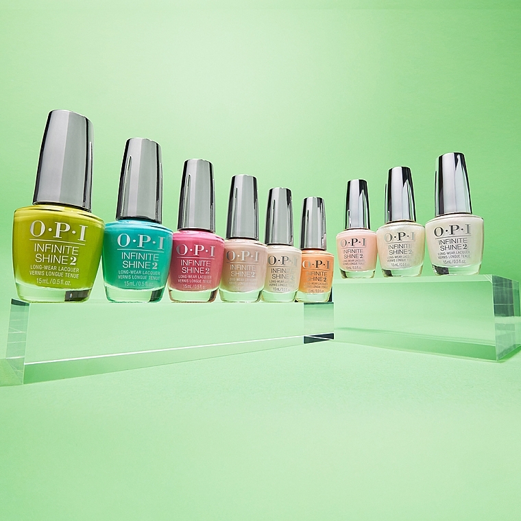 Set - OPI Infinite Shine Spring 2024 Your Way Collection (nail/polish/10x15ml + gloss/15ml + primer/15ml) — photo N3