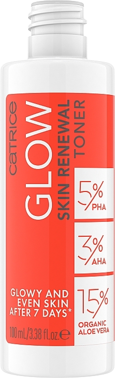 Face Peeling Toner - Catrice Glow Skin Renewal Toner — photo N2