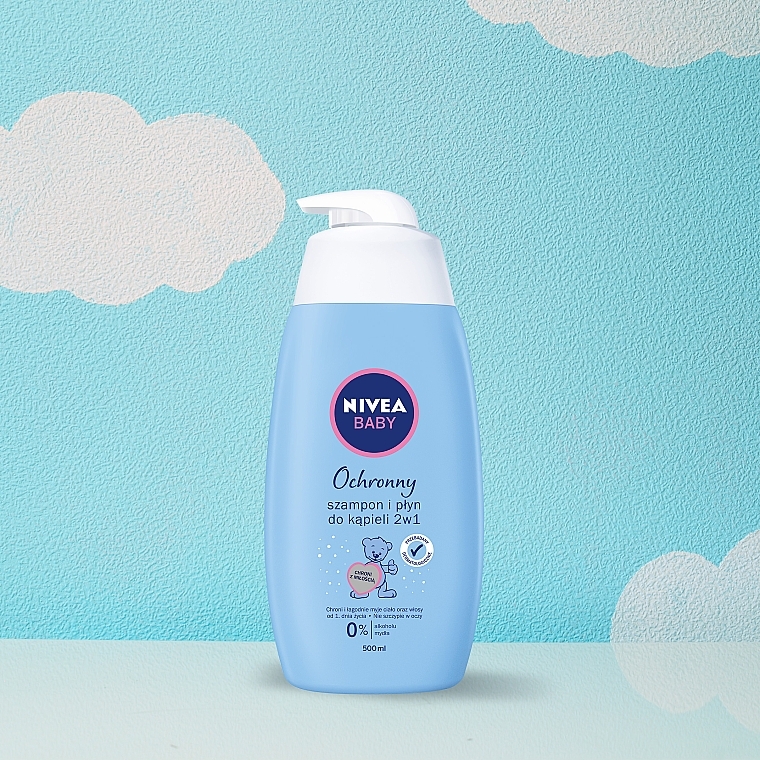 Shampoo-Bath Foam - NIVEA Baby Soft Shampoo&Bath 2in1 — photo N2