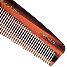 Men Pocket Comb, 12.5 cm, brown T 013 - Taylor of Old Bond Street — photo N2