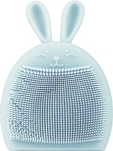 Silicone Face Cleansing Brush, blue - Top Choice — photo N1