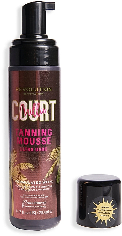 Self-Tanning Mousse - Revolution Beauty X Millie Court Body Tanning Mousse — photo N3