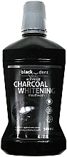 Fragrances, Perfumes, Cosmetics Mouthwash - Mattes Black Activated Charcoal Whittening