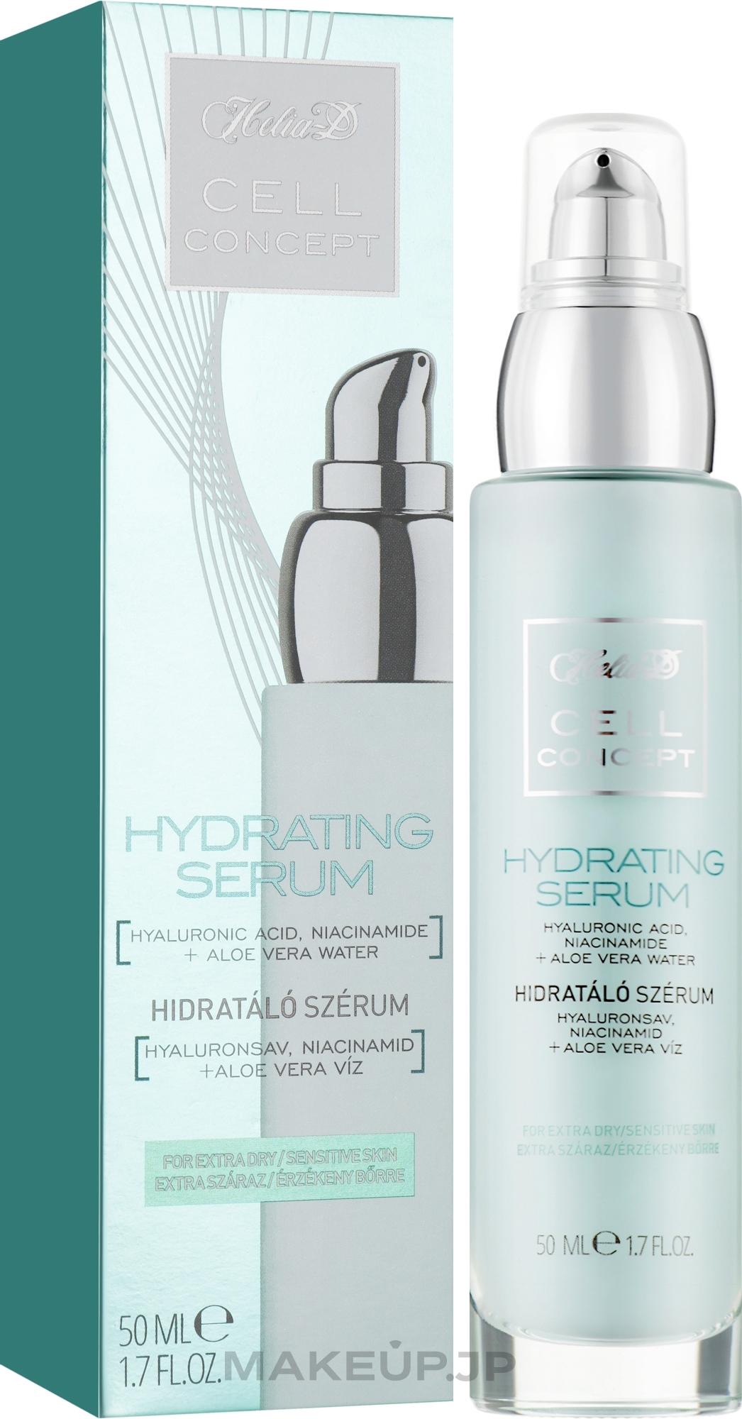 Moisturizing Serum for Dry & Sensitive Skin - Helia-D Cell Concept Hydrating Serum — photo 50 ml