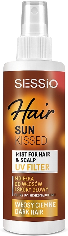 Mist for Dark Hair - Sessio Hair Sun Kissed Mist For Hair And Scalp Dark Hair — photo N1