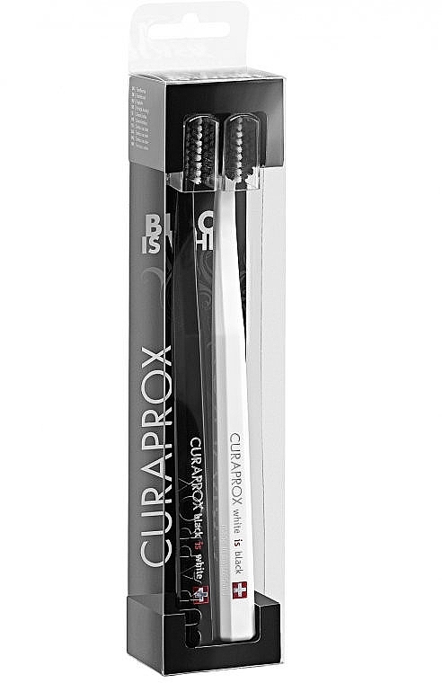 Ultra Soft Toothbrush Set - Curaprox Black is White — photo N8