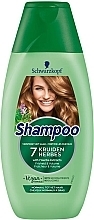 Fragrances, Perfumes, Cosmetics 7 Herbs Shampoo - Schwarzkopf Shampoo